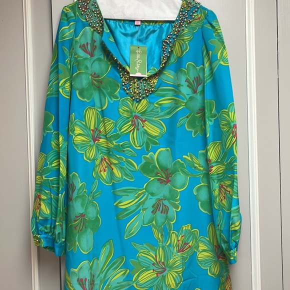slim fit dress slacks Lilly Pulitzer Short Dress Pink and Green Size 2 – Style Exchange Boutique  PGH main image 1
